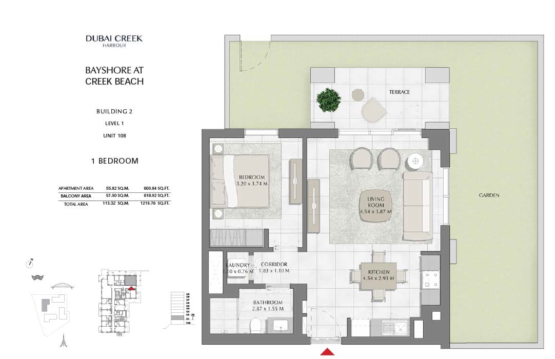 1 Bedroom Apartment - Type A 