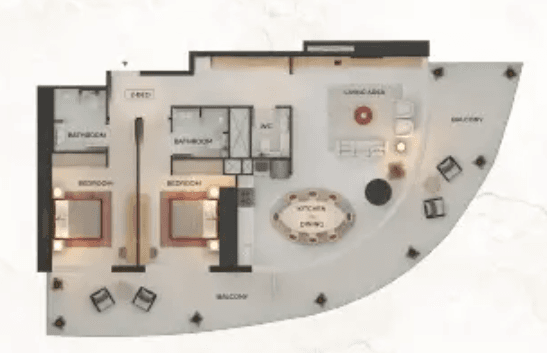  - 2 Bedroom Type 5