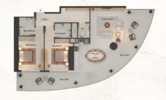  - 2 Bedroom Type 9