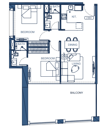  - 2 Bedroom Type 3