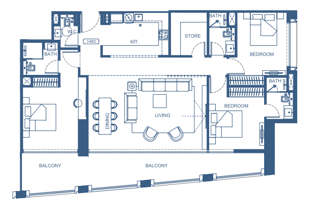  - 3 Bedroom Type 4
