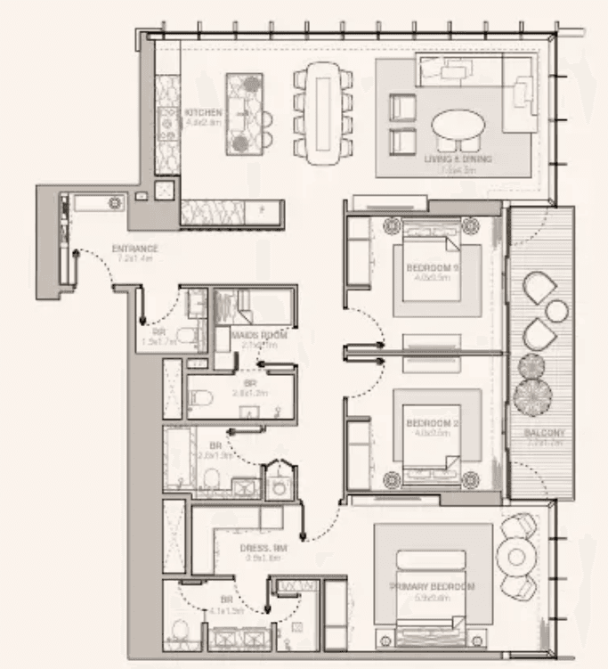  - 3 Bedroom Type 2