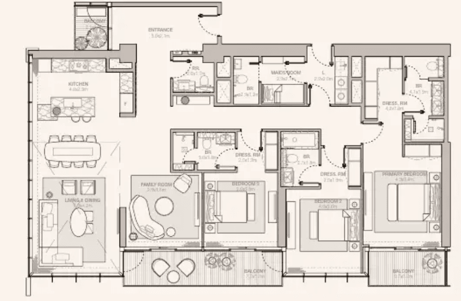  - 3 Bedroom Type 3