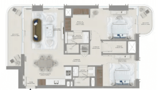  - 2 Bedroom Type 5