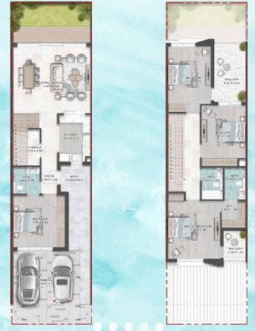  - 4 Bedrooms Type 1(villa)