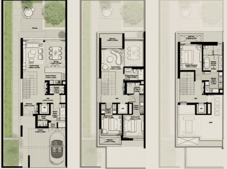  - 3 Bedroom Type 5 (Townhouse)