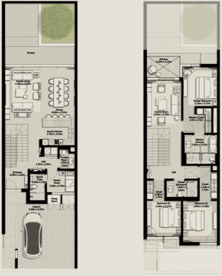  - 3 Bedroom Type 14 (Townhouse)