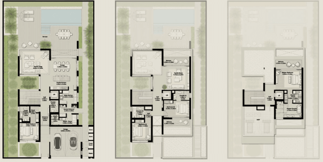  - 4 Bedroom Type 2 (villa)