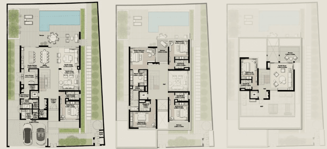  - 6 Bedroom Type 2 (villa)