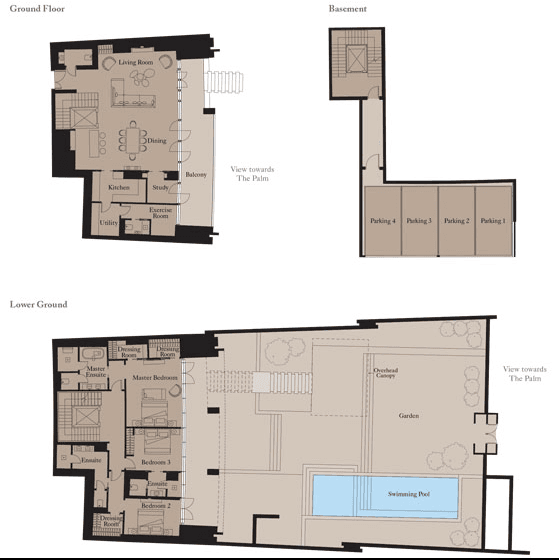  - 3 Bedroom Type 1 (Apartment)