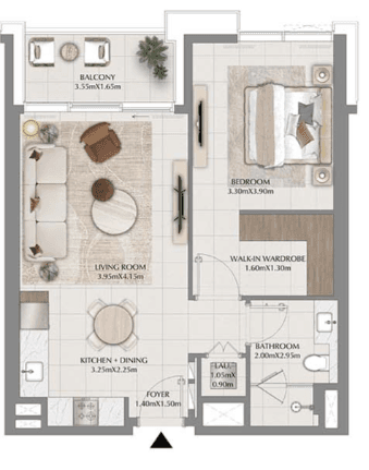  - 1 Bedroom