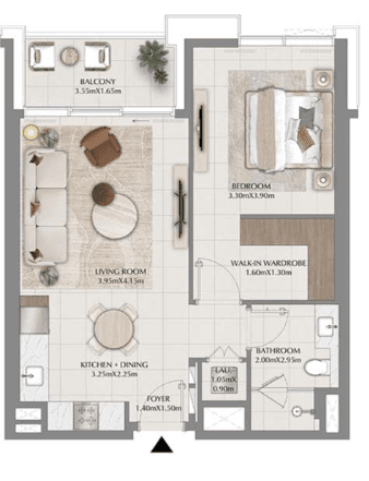  - 1 Bedroom