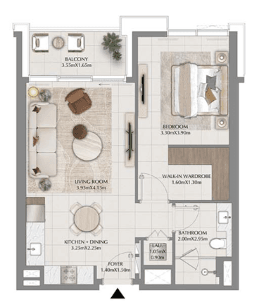  - 1 Bedroom