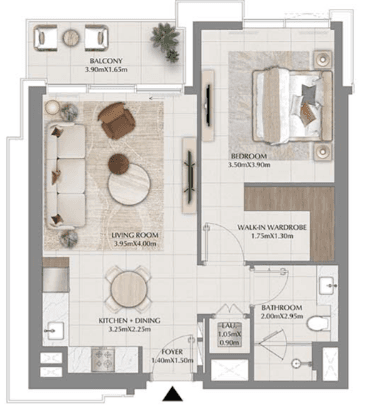  - 1 Bedroom