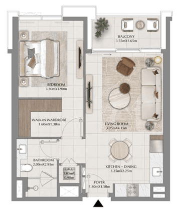  - 1 Bedroom