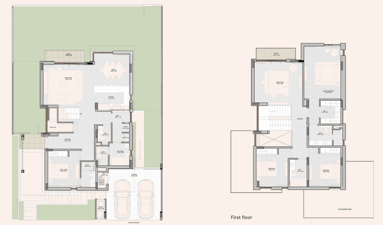  - 4 Bedroom (Villa )