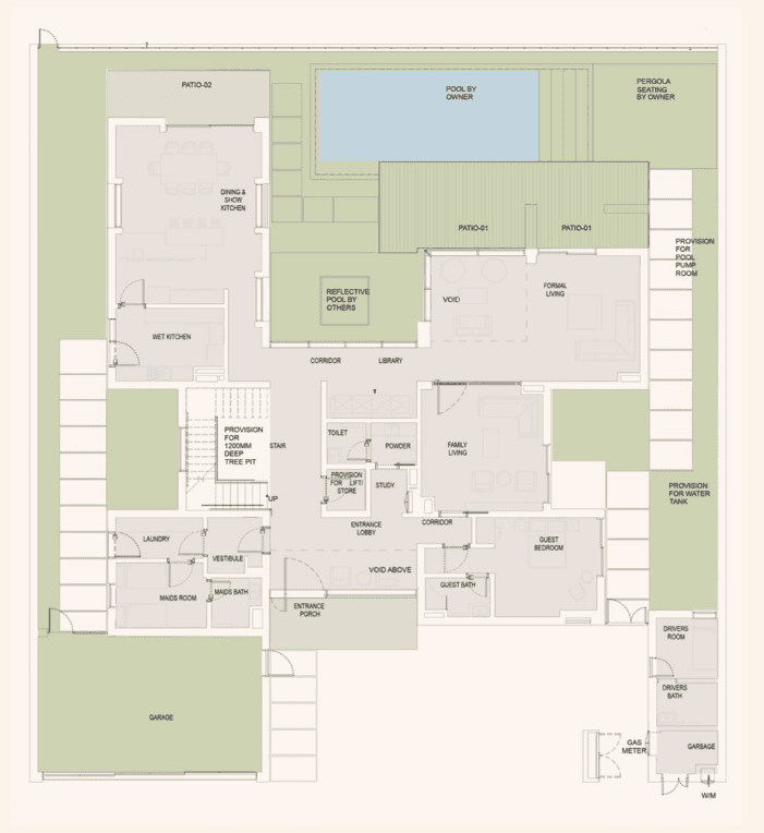 - 6 Bedroom (Villa )